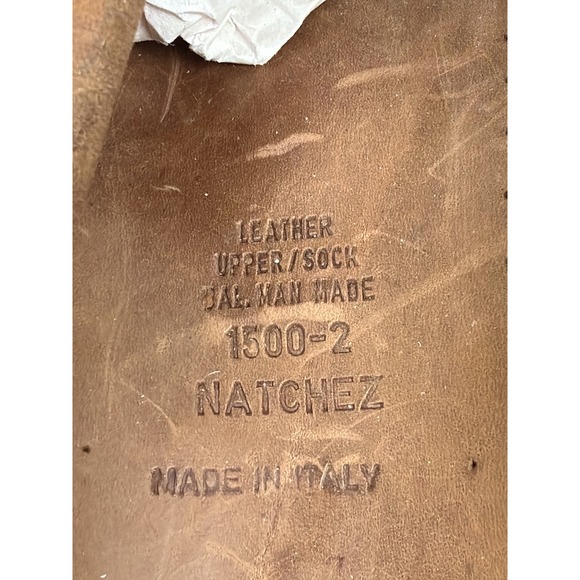 Great Lakes Trading Company Natchez Leather Clogs Mules Women's Size 9M Brown - Picture 4 of 7